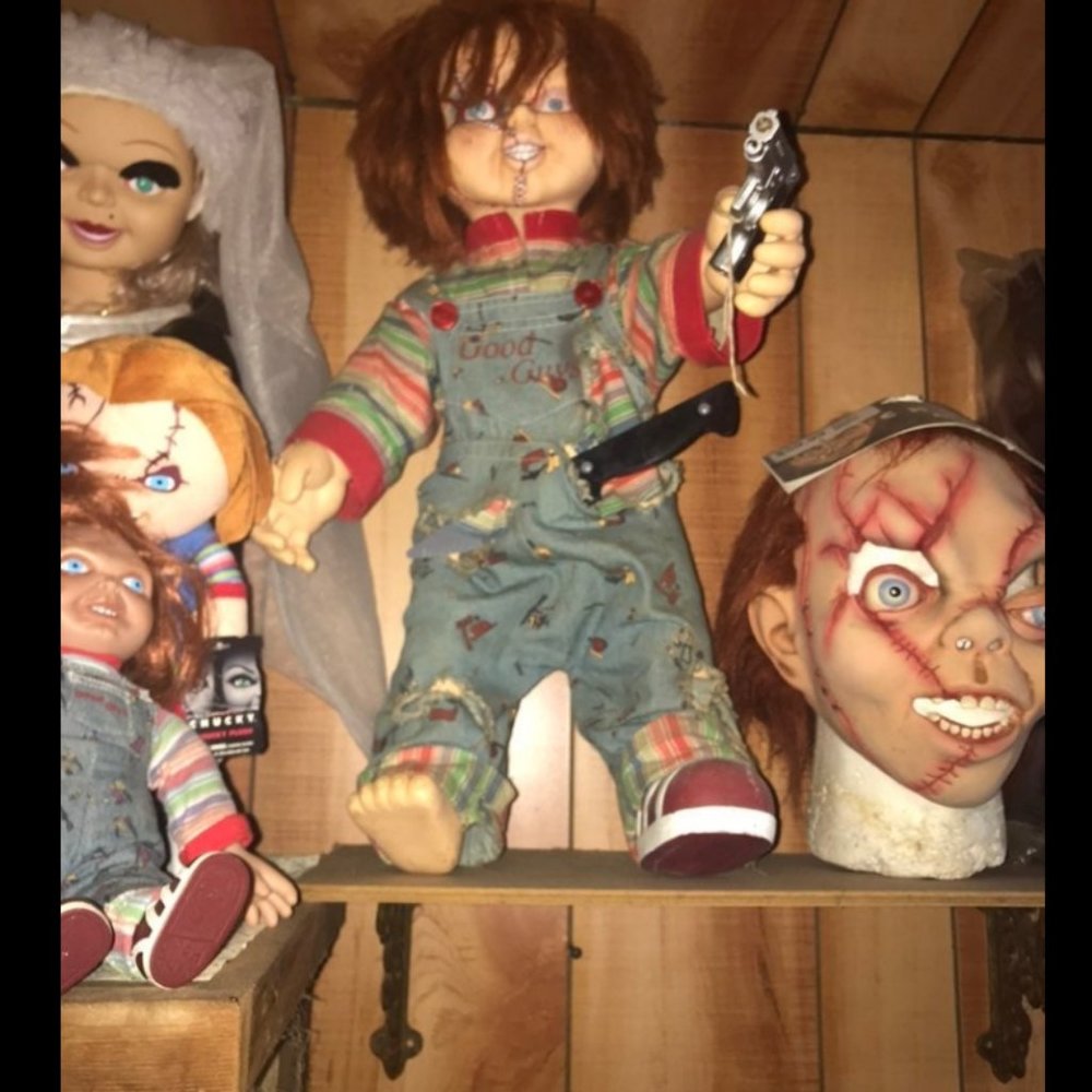 Rare chucky doll hard plastic all body